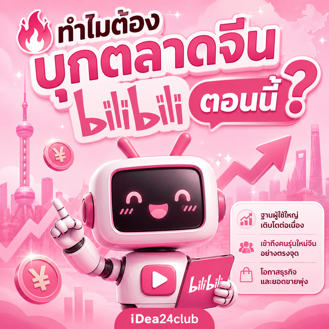 ทำไมต้องบุกตลาดจีน Bilibili ตอนนี้?